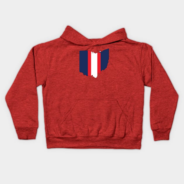 Guardians Baseball Kids Hoodie by doctorheadly